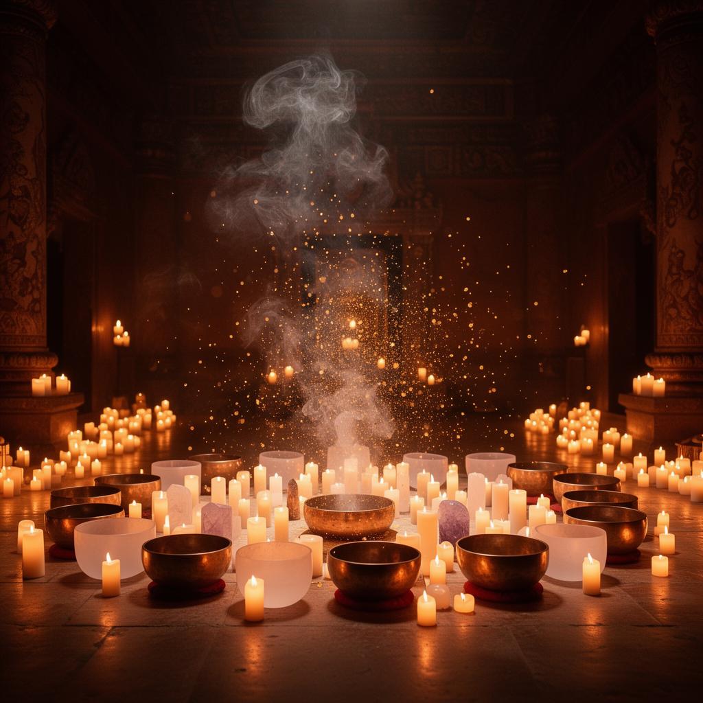 Cerimônia de sound healing
